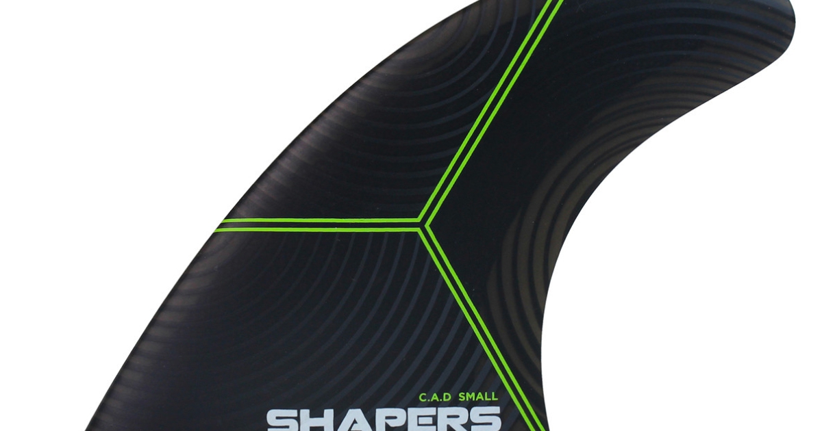 Shapers Manufacturers C.A.D Thruster Fin Set - Small - Shop