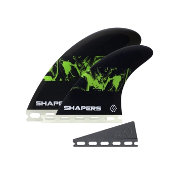 SHAPERS CORE LITE 6 FIN SET SINGLE TAB SMALL