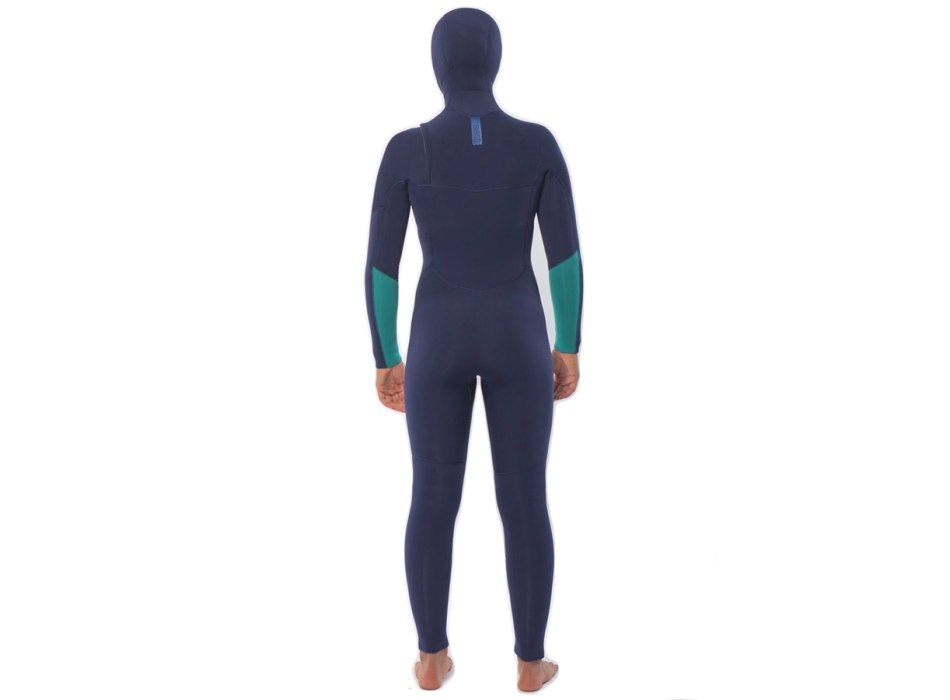 SISSTREVOLUTION  5/4 HOODED CHEST FULL WETSUIT STRONG BLUE