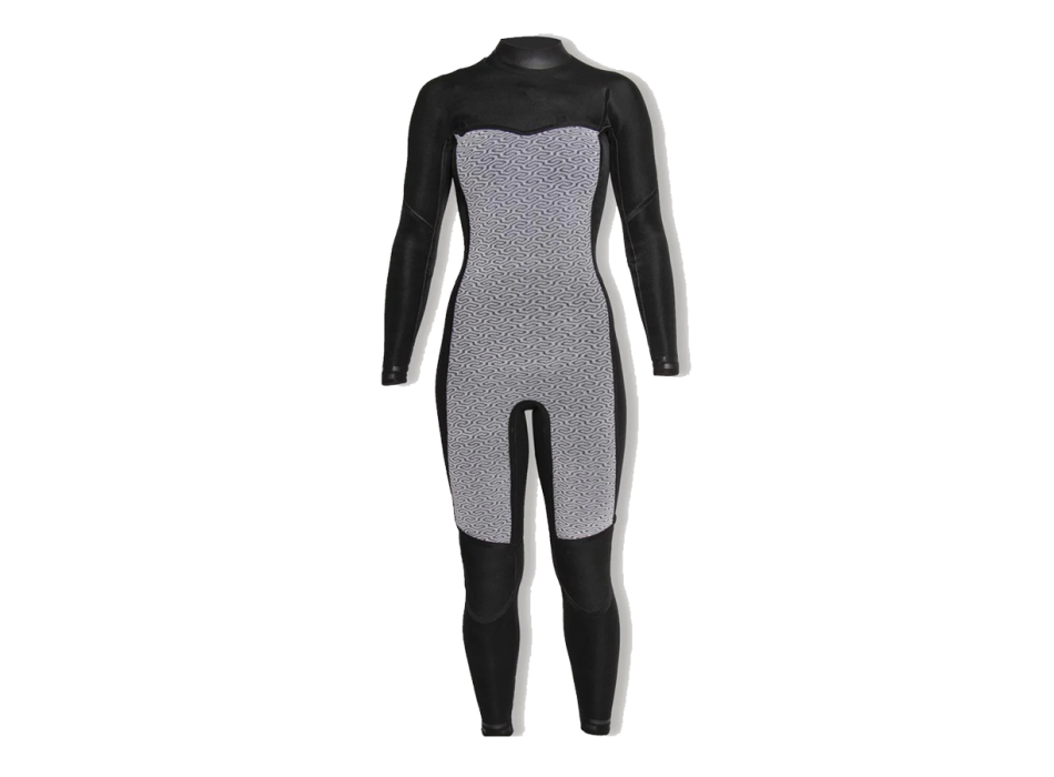 SISSTREVOLUTION SEVEN SEAS YOUTH 3/2 CHEST FULL WETSUIT BLACK
