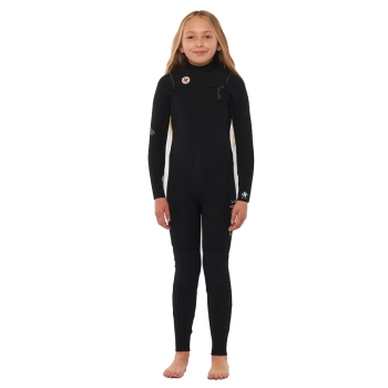 SISSTREVOLUTION SEVEN SEAS YOUTH 3/2 CHEST FULL WETSUIT BLACK