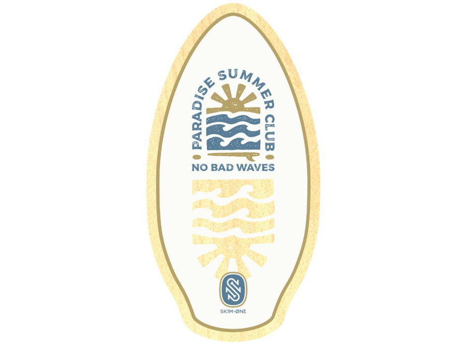 SKIM ONE SKIMBOARD CHASING WOOD 35"