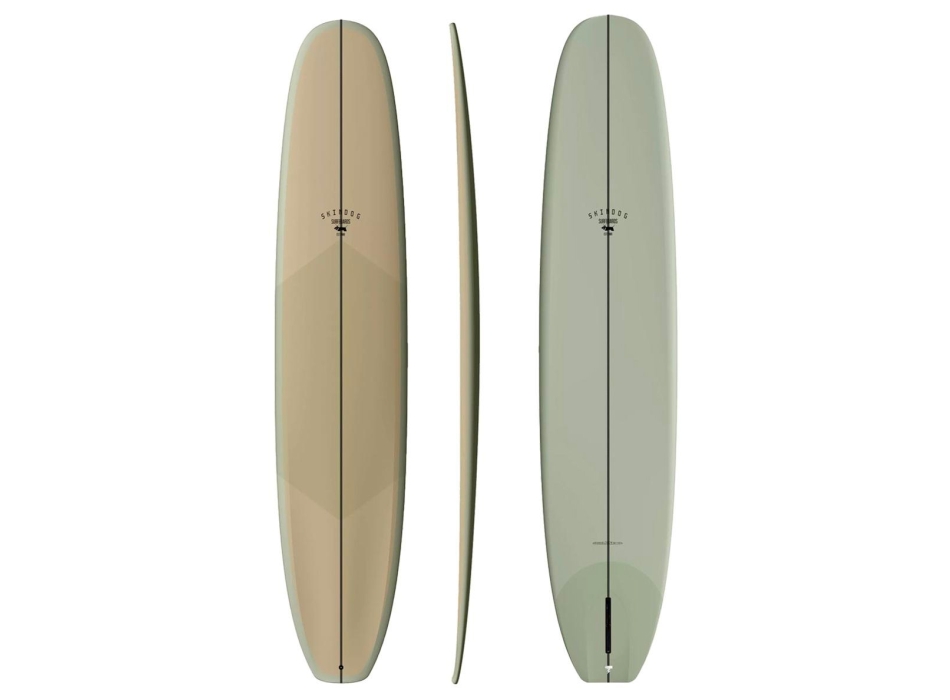 Skindog OG Double Scoop 9 6 Sand Sage Thunderbolt Longboard Buy online