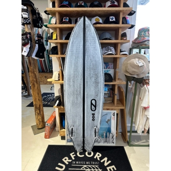 SLATER DESIGNS 5'10 GREAT WHITE TWIN I-BOLIC VOLCANIC FUTURES FINS