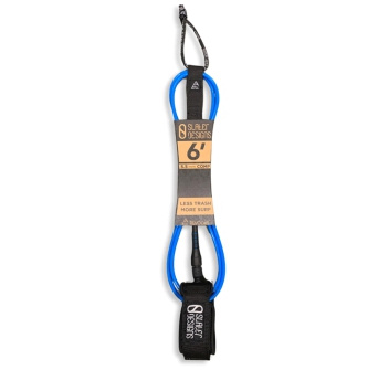 SLATER DESIGNS 6' LEASH COMP 5,5MM BLUE