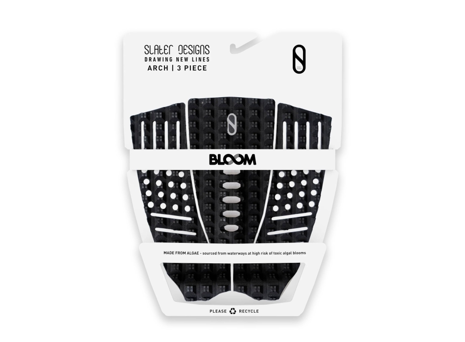 SLATER DESIGNS 3 PIECE TRACTION ARCH PAD BLACK