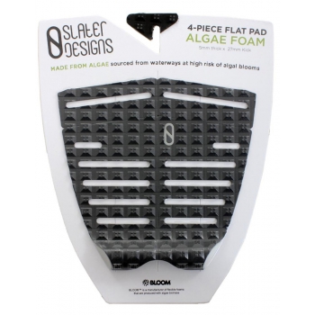 SLATER DESIGNS 4 PIECE TRACTION FLAT PAD BLACK