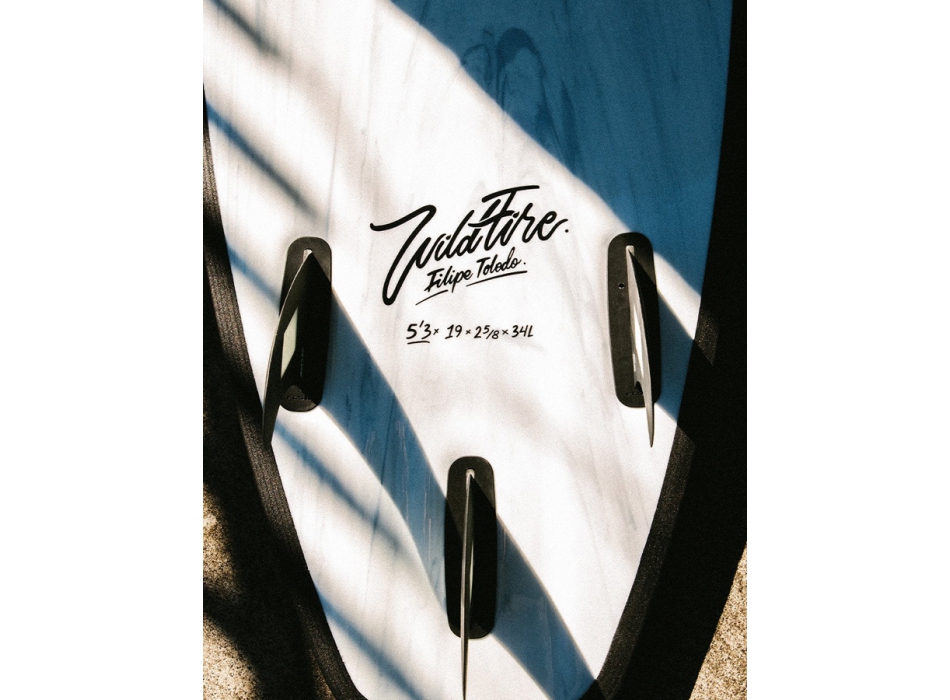 SOFTECH 5'3" - 5'11" TOLEDO WILDFIRE SOFTBOARD FCSII STRIPED