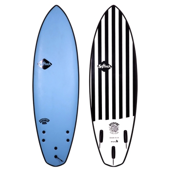 SOFTECH 5'3" - 5'11" TOLEDO WILDFIRE SOFTBOARD FCSII STRIPED