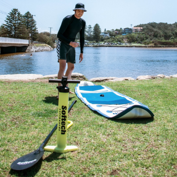 SOFTECH INFLATABLE SUP 10'6" SPRUCE GOOSE STAND-UP PADDLE 