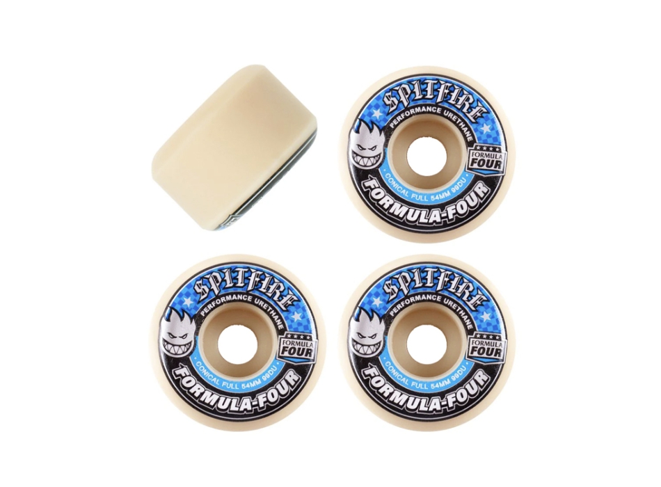 SPITFIRE WHEELS F4 99D CONICAL FULL 52MM