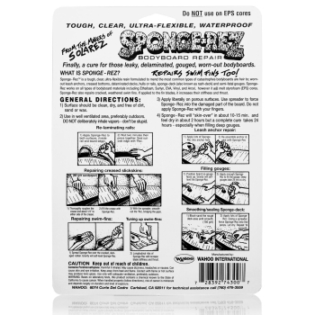 SPONGE-REZ BODYBOARD REPAIR KIT 2FL OZ