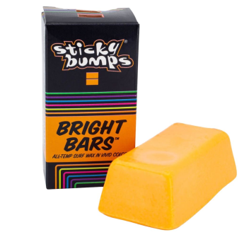 STICKY BUMPS WAX BRIGHT BARS ALL-TEMP ORANGE