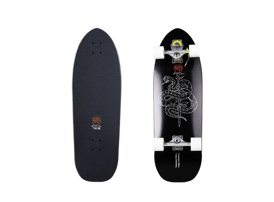 SUMMER VIBES DEVOTION 33.8'' SURFSKATE WITH SMOOTHSTAR TRUCK