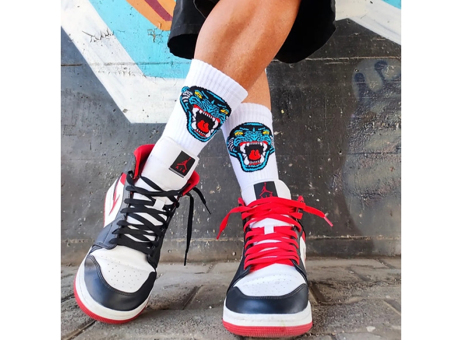 SUMOMIHI BLACK PHANTER SOCK