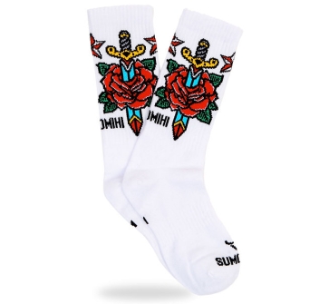 SUMOMIHI DAGGER AND ROSE SOCK
