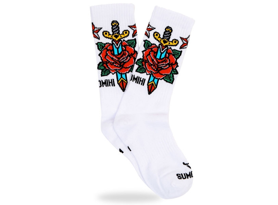 SUMOMIHI DAGGER AND ROSE SOCK