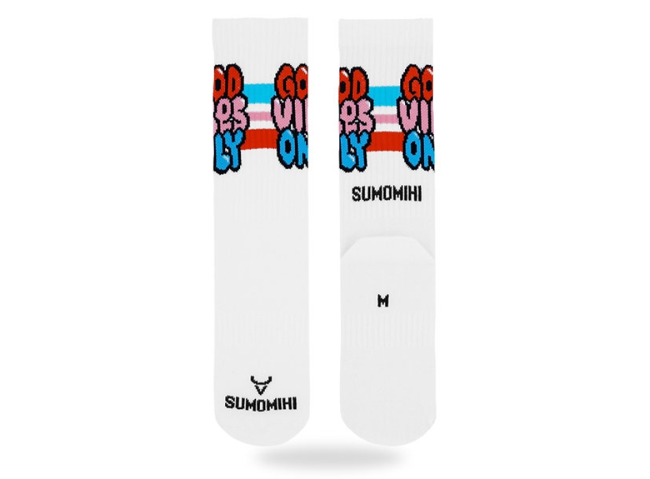 SUMOMIHI GOOD VIBES ONLY SOCK