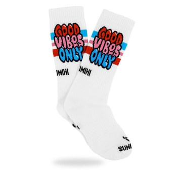 SUMOMIHI GOOD VIBES ONLY SOCK