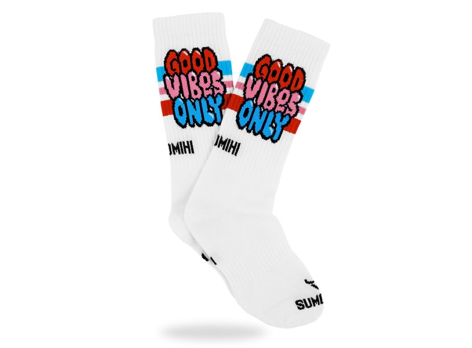 SUMOMIHI GOOD VIBES ONLY SOCK