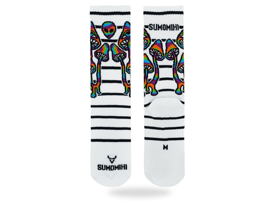 SUMOMIHI GROOVY MUSHROOM SOCK