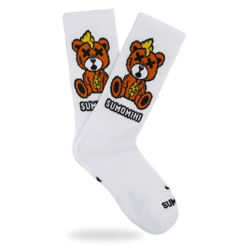 SUMOMIHI KILLA BEAR WHITE SOCK