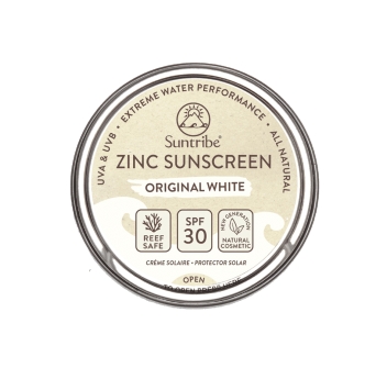 SUNTRIBE ORGANIC MINERAL ZINC SUNSCREEN SPF 30 WHITE (45GR.)
