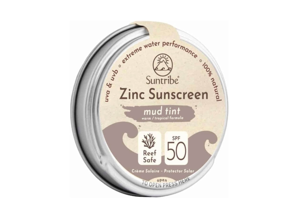 SUNTRIBE ORGANIC MINERAL ZINC SUNSCREEN SPF 50 (45GR.)