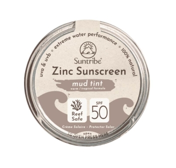 SUNTRIBE ORGANIC MINERAL ZINC SUNSCREEN SPF 50 (45GR.)