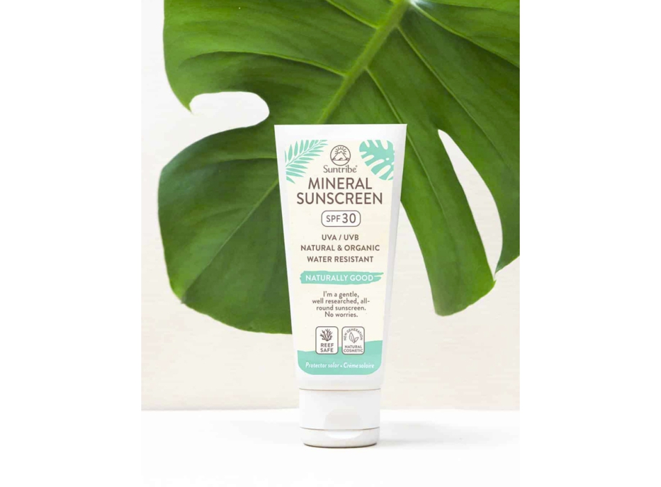 SUNTRIBE MINERAL BODY & FACE SUNSCREEN SPF30 100ML