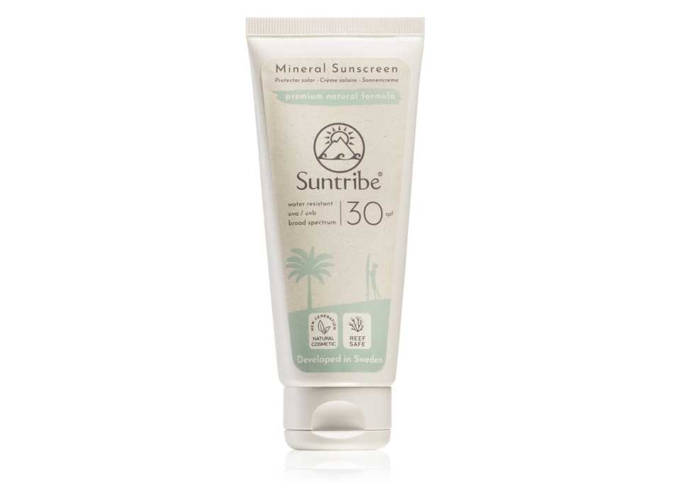 SUNTRIBE MINERAL BODY & FACE SUNSCREEN SPF30 100ML