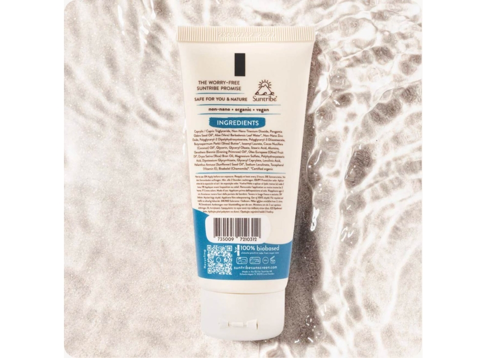 SUNTRIBE MINERAL BODY & FACE SUNSCREEN SPF50 100ML