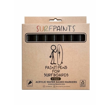 SURF PAINTS BLACK SET 4MM