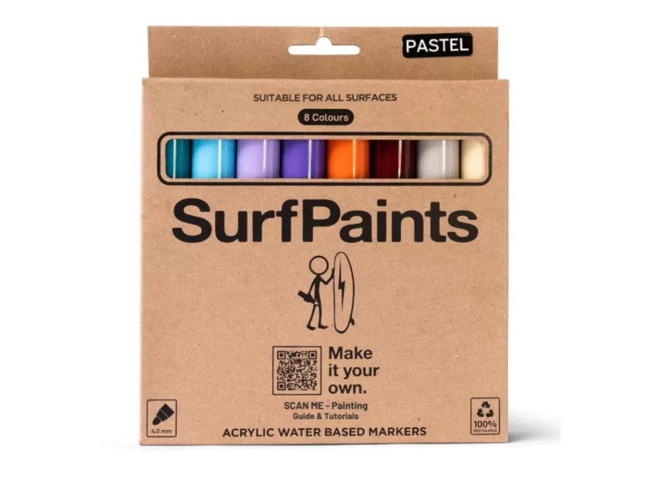 SURF PAINTS PASTEL SET 4MM