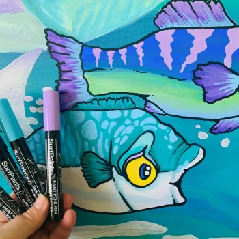 SURF PAINTS PASTEL SET 4MM