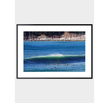 SURFING LA SANTA PHOTO PRINT