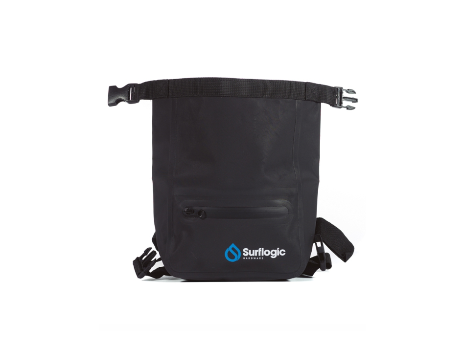 SURFLOGIC WATERPROOF DRY WAIST PACK 2L BLACK