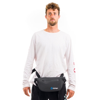 SURFLOGIC WATERPROOF DRY WAIST PACK 2L BLACK