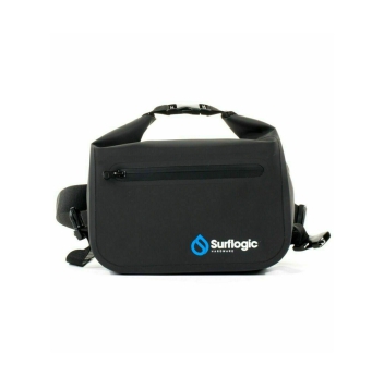 SURFLOGIC WATERPROOF DRY WAIST PACK 2L BLACK