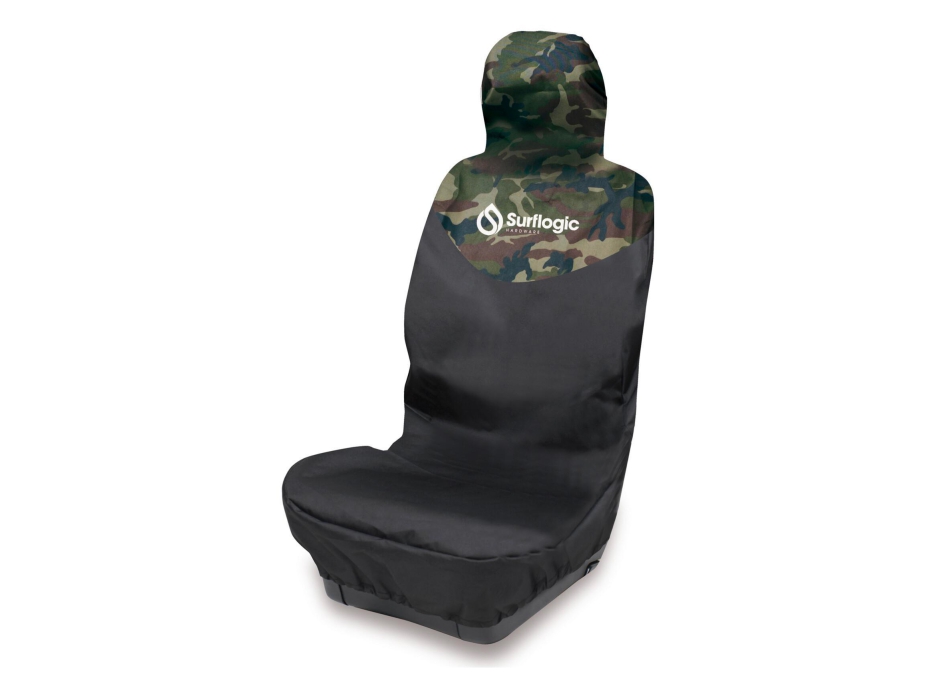 SURFLOGIC SEAT COVER WATERPROOF BLACK CAMO
