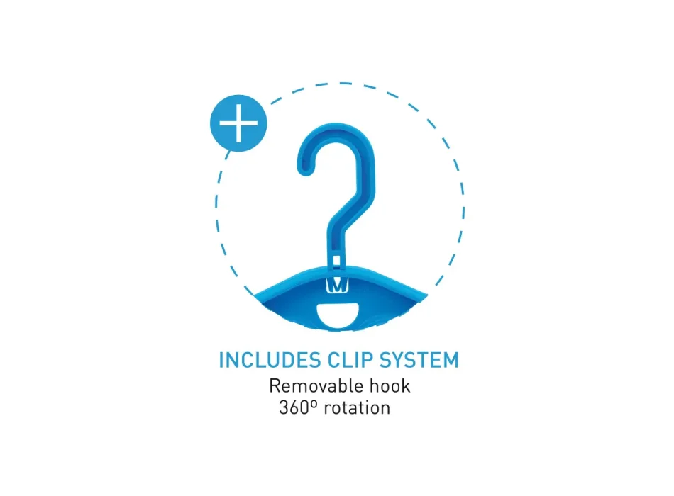 SURFLOGIC WETSUIT HANGER MAXI DOUBLE SYSTEM