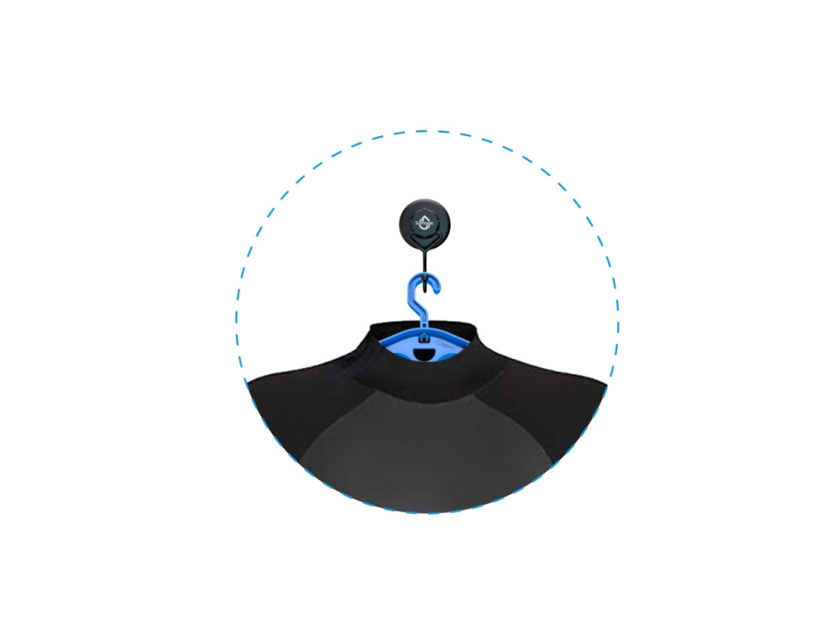 SURFLOGIC WETSUIT SUCTION HOOK