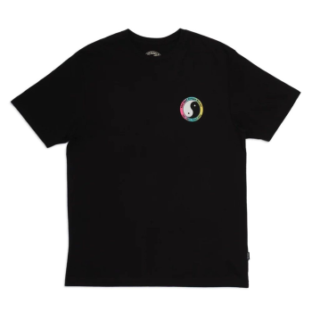 T&C SURF DESIGNS 71 YY LOGO S/S TEE WASHED BLACK