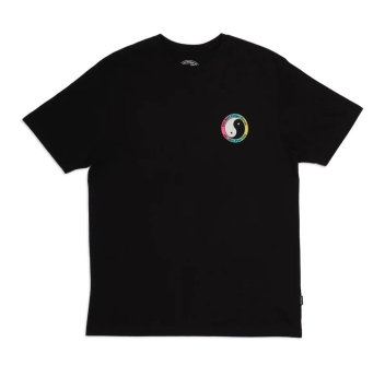 T&C SURF DESIGNS 71 YY LOGO S/S TEE WASHED BLACK