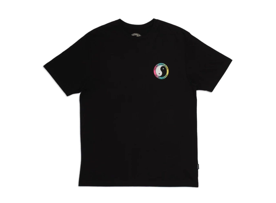 T&C SURF DESIGNS 71 YY LOGO S/S TEE WASHED BLACK