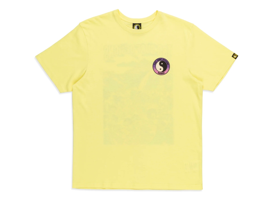 T&C SURF DESIGNS JON SCENE S/S TEE WASHED CITRUS