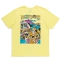 T&C SURF DESIGNS JON SCENE S/S TEE WASHED CITRUS