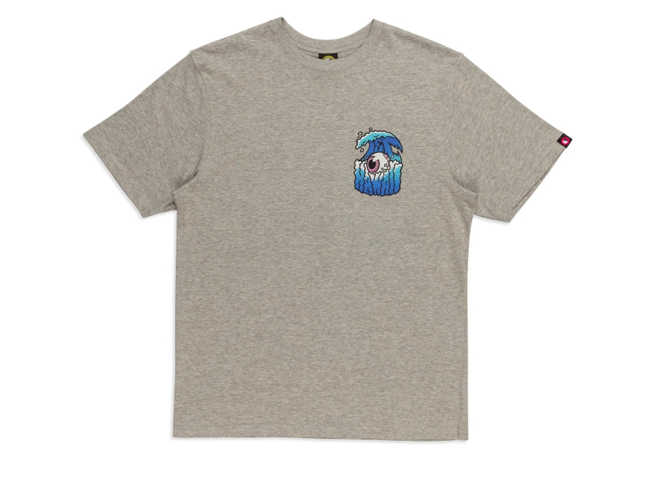 T&C SURF DESIGNS JON SERIES S/S TEE GRAY HEATHER