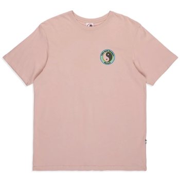 T&C SURF DESIGNS YY LOGO S/S TEE DAWN MAUVE
