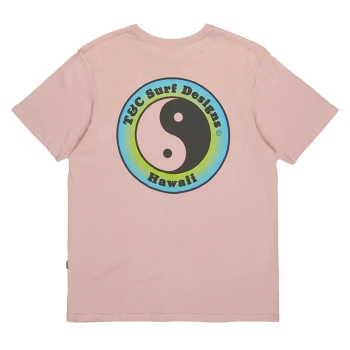 T&C SURF DESIGNS YY LOGO S/S TEE DAWN MAUVE
